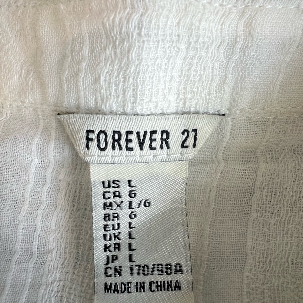 Forever 21 White Sleeveless Maxi Dress - Picture 4 of 4